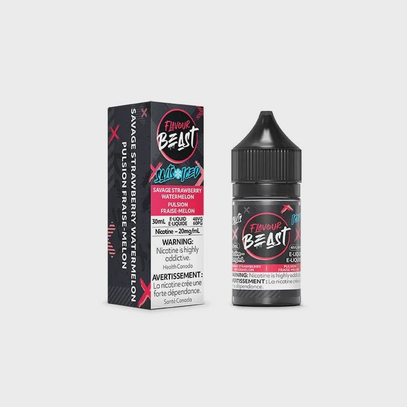Flavour Beast savage strawberry watermelon Salt 30ml Flavour Beast savage strawberry watermelon Salt 30ml