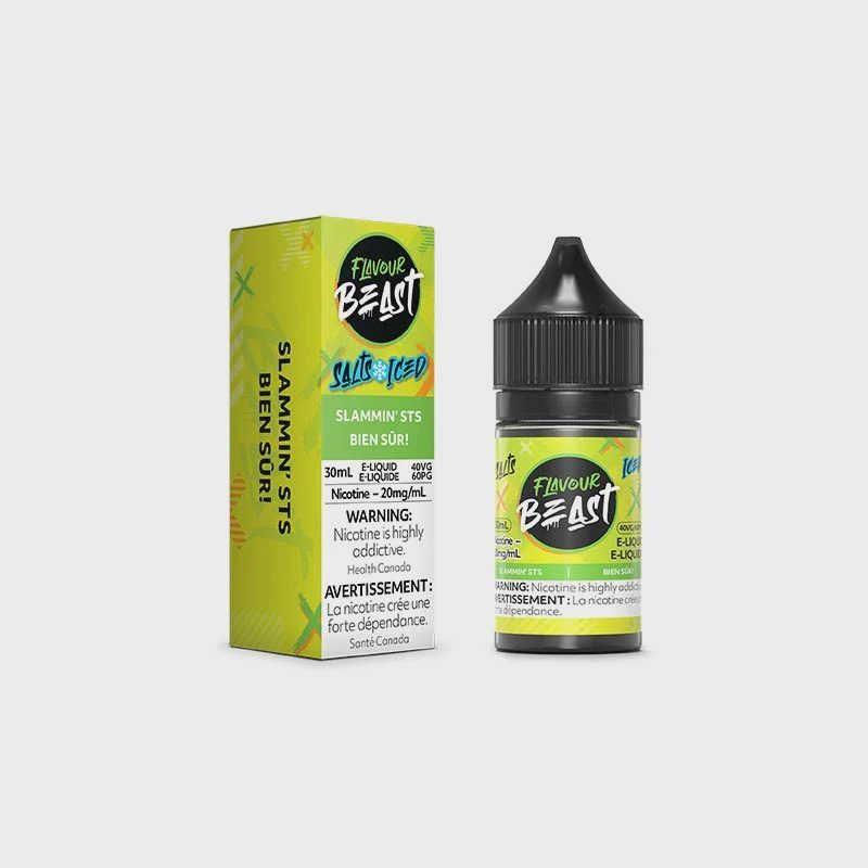Flavour Beast slammin’sts ice Salt 30ml Flavour Beast slammin’sts ice Salt 30ml