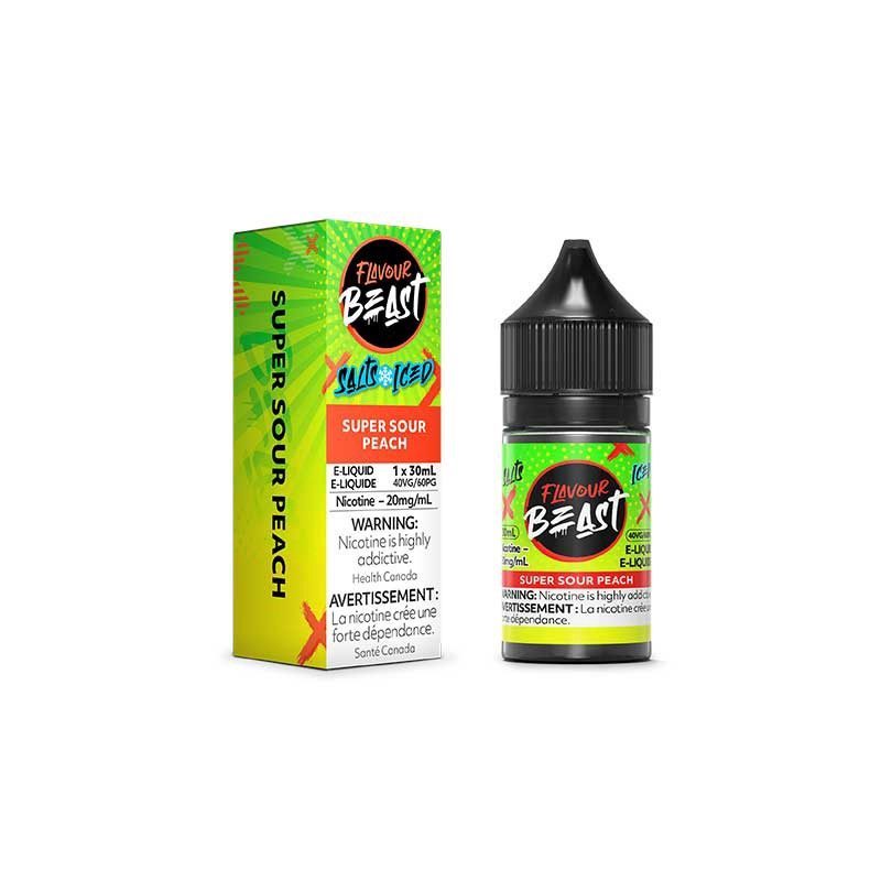 Flavour Beast Super Sour Peach Salt 30ml Flavour Beast Super Sour Peach Salt 30ml