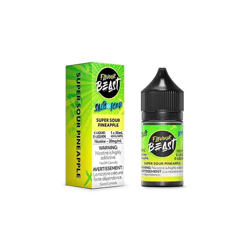 Flavour Beast Super Sour Pineapple Salt 30ml Flavour Beast Super Sour Pineapple Salt 30ml