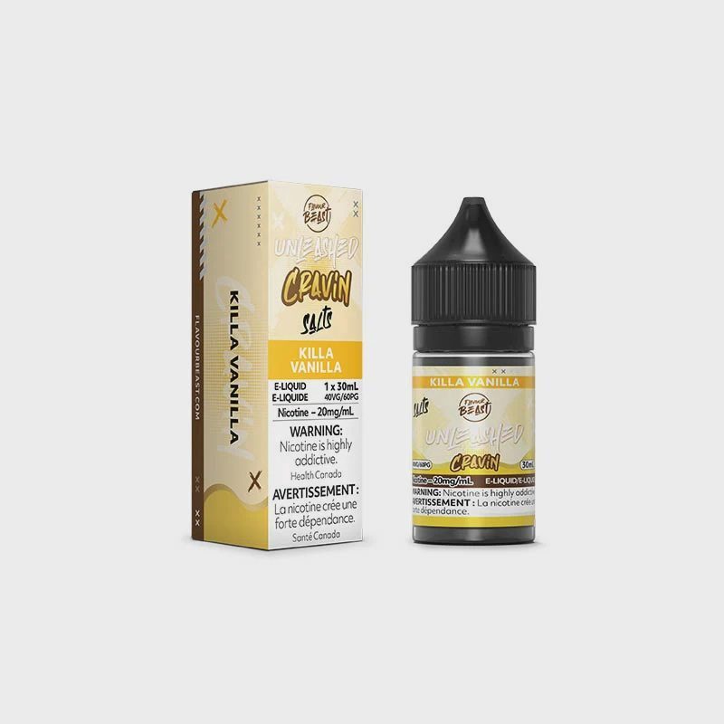 Flavour beast unleashed cravin killa vanilla salt 30ml Flavour beast unleashed cravin killa vanilla salt 30ml
