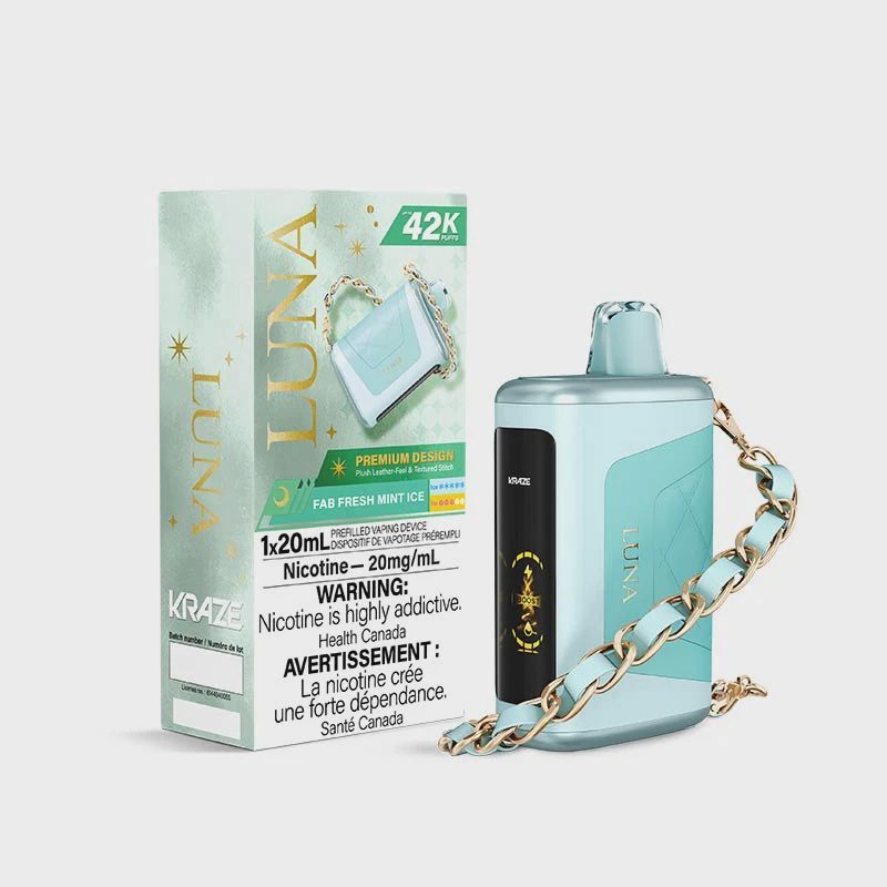 Kraze luna 42k fab fresh mint ice Kraze luna 42k fab fresh mint ice