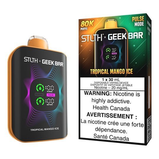 Stlth x Geekbar tropical mango ice Stlth x Geekbar tropical mango ice