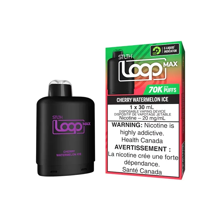 Stlth loop max 70k cherry watermelon ice Stlth loop max 70k cherry watermelon ice