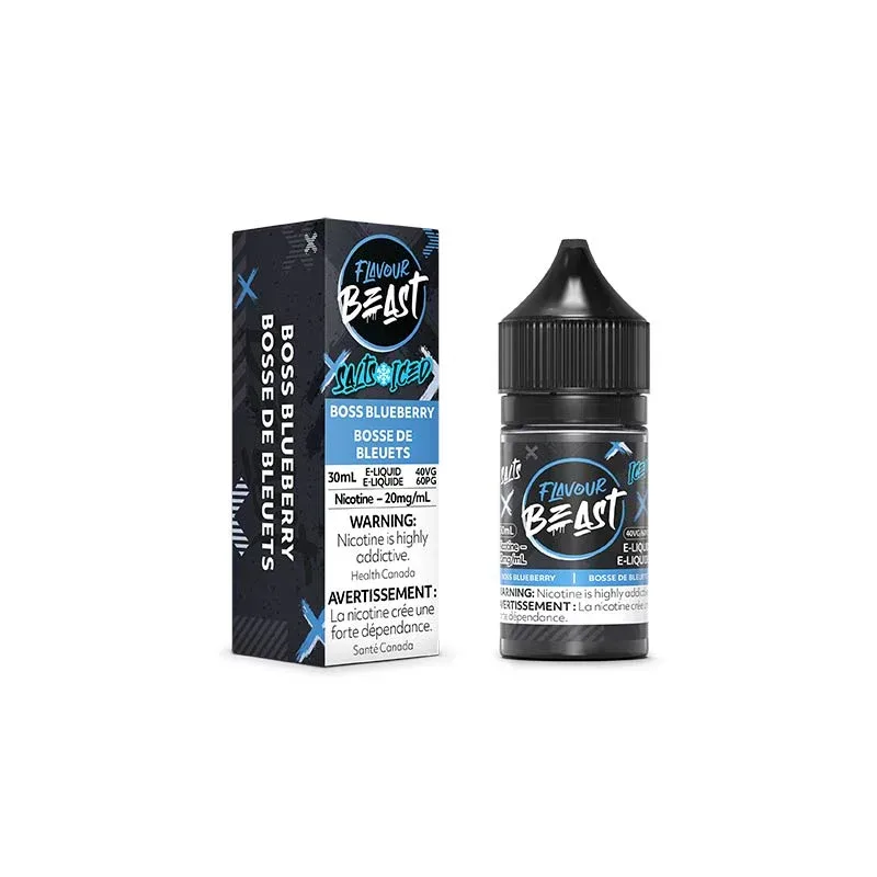 Flavour Beast boss blueberry Salt 30ml Flavour Beast boss blueberry Salt 30ml